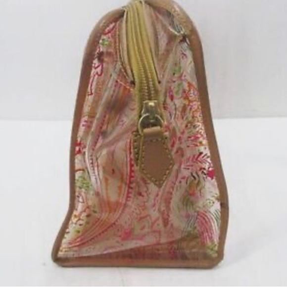 Etro Clear Tote Bag / Notorious Paisley Print W/ Pouch Inside /Made In Italy - Picture 8 of 15